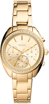 fashion наручные  женские часы Fossil BQ3658 Коллекция Vale
