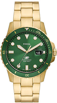 fashion наручные  мужские часы Fossil FS5950 Коллекция Blue кварцевые