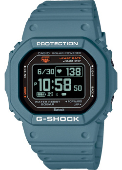 Японские наручные  мужские часы Casio DW H5600 2 Коллекция G Shock Электронные
