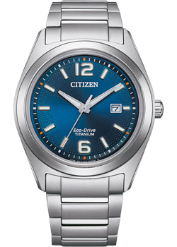 Японские наручные  мужские часы Citizen AW1641 81L Коллекция Super Titanium