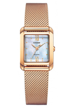 Японские наручные  женские часы Citizen EW5593 64D Коллекция Eco Drive Кварцевые
