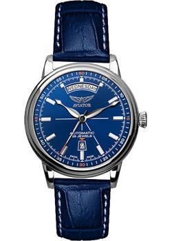 Швейцарские наручные  мужские часы Aviator V 3 20 0 145 4 Коллекция Douglas Day Date