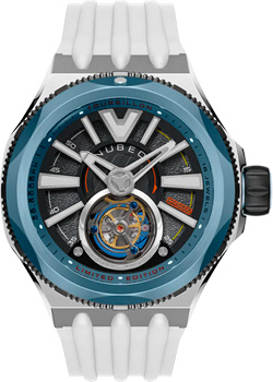 fashion наручные  мужские часы Nubeo NB 6075 06 Коллекция MESSENGER TOURBILLON