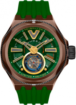 fashion наручные  мужские часы Nubeo NB 6075 0B Коллекция MESSENGER TOURBILLON Л