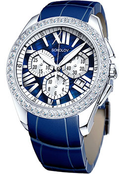 fashion наручные  женские часы Sokolov 149 30 00 001 09 04 2 Коллекция Gran Turismo