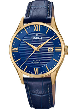 fashion наручные  мужские часы Festina F20010 3 Коллекция Swiss Made Кварцевые