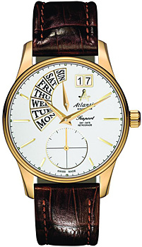 Швейцарские наручные  мужские часы Atlantic 56351 45 21 Коллекция Seaport