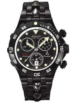 Швейцарские наручные  мужские часы Atlantic 88488 46 61 Коллекция Seashark