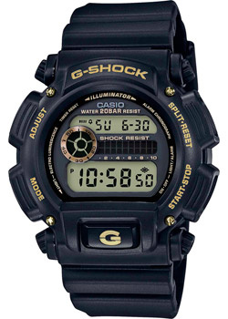 Японские наручные  мужские часы Casio DW 9052GBX 1A9 Коллекция G Shock
