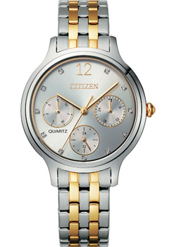 Японские наручные  женские часы Citizen ED8184 51A Коллекция Elegance