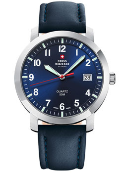 Швейцарские наручные  мужские часы Swiss Military SM34083 12 Коллекция Classic