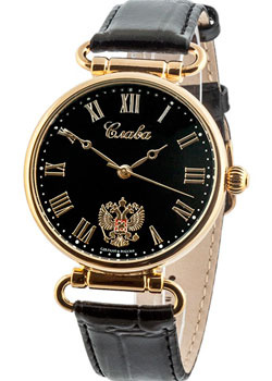 Российские наручные  мужские часы Slava 8089069 300 2409 Коллекция Премьер