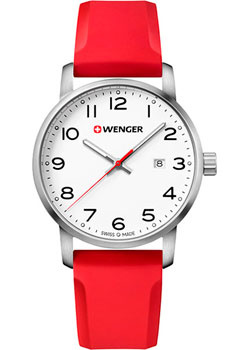 Швейцарские наручные  мужские часы Wenger 01 1641 105 Коллекция Avenue