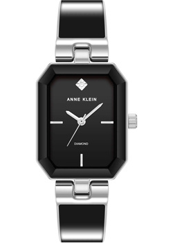 fashion наручные  женские часы Anne Klein 4163BKSV Коллекция Diamond