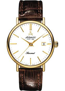 Швейцарские наручные  мужские часы Atlantic 50751 45 11 Коллекция Seacrest