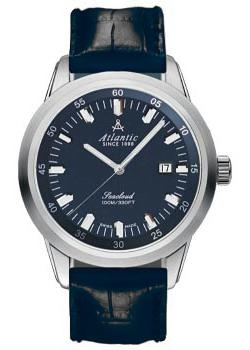 Швейцарские наручные  мужские часы Atlantic 73360 41 51 Коллекция Seacloud