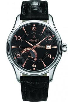 Швейцарские наручные  мужские часы Atlantic 52755 41 65R Коллекция Worldmaster И