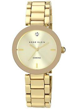 fashion наручные  женские часы Anne Klein 1362CHGB Коллекция Diamond