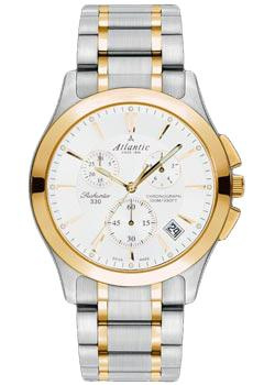 Швейцарские наручные  мужские часы Atlantic 71465 43 21G Коллекция Seahunter S