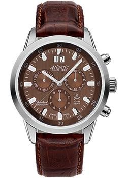 Швейцарские наручные  мужские часы Atlantic 73460 41 81 Коллекция Seacloud