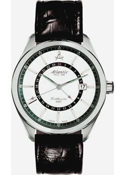 Швейцарские наручные  мужские часы Atlantic 53752 41 21 Коллекция Worldmaster