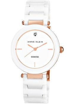 fashion наручные  женские часы Anne Klein 1018RGWT Коллекция Diamond Кварцевые