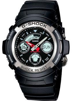 Японские наручные  мужские часы Casio AW 590 1A Коллекция G Shock