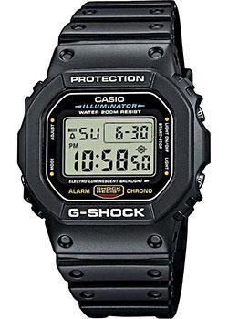 Японские наручные  мужские часы Casio DW 5600E 1V Коллекция G Shock ударопрочные