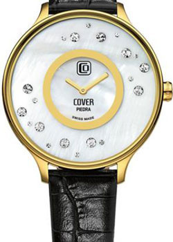 Швейцарские наручные  женские часы Cover CO158 09 Коллекция Piedra Кварцевые