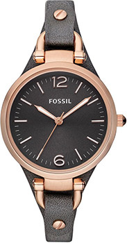 fashion наручные  женские часы Fossil ES3077 Коллекция Georgia кварцевые
