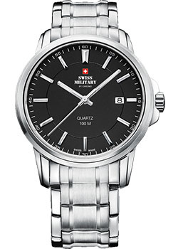 Швейцарские наручные  мужские часы Swiss Military SM34039 01 Коллекция Сlassic