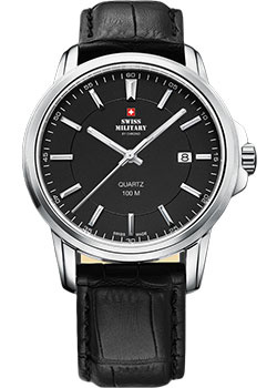 Швейцарские наручные  мужские часы Swiss Military SM34039 06 Коллекция Classic