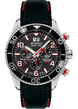 Швейцарские наручные  мужские часы Atlantic 55470 47 65RC Коллекция Worldmaster Diver