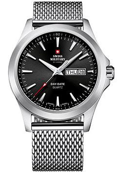 Швейцарские наручные  мужские часы Swiss Military SMP36040 01 Коллекция Day Date