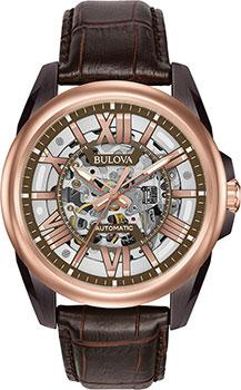 Японские наручные  мужские часы Bulova 98A165 Коллекция Sutton