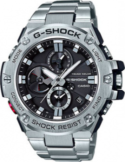 Японские наручные  мужские часы Casio GST B100D 1A Коллекция G Shock из