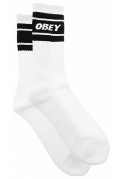 Носки OBEY Cooper Ii Socks White / Black 2022 889582182782 