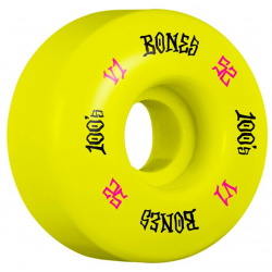Колеса для скейтборда BONES 100S Og Formula Standard Yellow 52mm 100A 2022 842357152458 