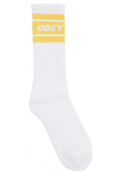 Носки OBEY Cooper Ii Socks White / Honeycomb 2023 193259827228 