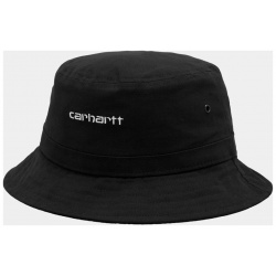 Панама CARHARTT WIP Script Bucket Hat Black/White 4064958172116 