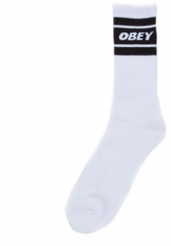Носки OBEY Cooper Ii Socks SS23 White / Black 889582182782 