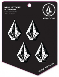 Наклейка На Сноуборд VOLCOM Mini Stone Stomps Black 196134555438 
