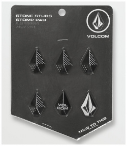 Наклейка На Сноуборд VOLCOM Stone Studs Stomp Pads Black 196134554561 
