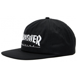 Кепка THRASHER Mag Logo Snapback Black/White 2000000777931 