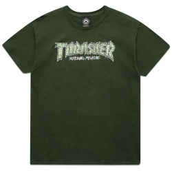 Футболка THRASHER Brick T Shirt Forest Green 2000000777870 