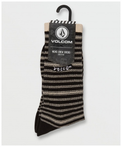 Носки VOLCOM High Stripe Sock Pr Black 196134661672 