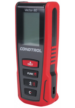 Лазерный дальномер Condtrol Vector 80  1 4 099 (дальность м погрешность 5 мм поддержка смартфона)