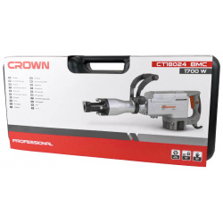 Отбойный молоток Crown CT18024 BMC (электрический  сила 45 дж частота 1300 ударов/мин) CT18024BMC