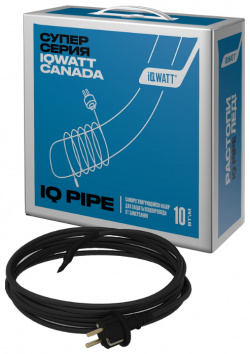 Нагревательный кабель 4 m Iqwatt ClimatIQ Pipe 
