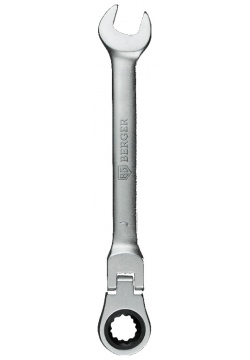 Комбинированный ключ Berger BG1239 (размер 10 мм  трещоточный тип с шарниром) BG